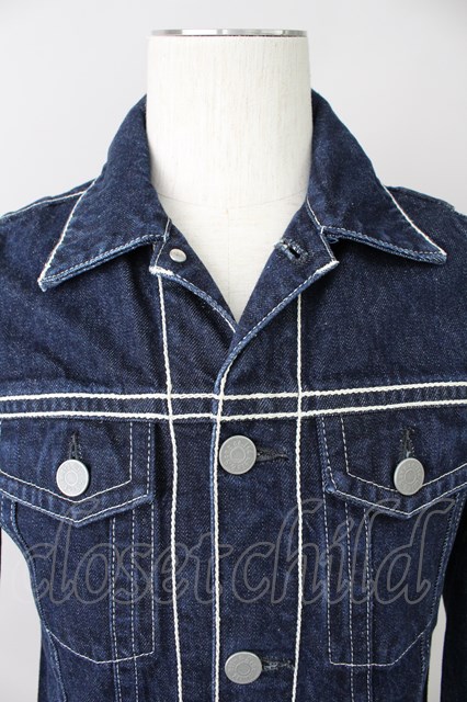 DELAY by Win&Sons / ステッチデニムオールインワン 1 インディゴ T-23