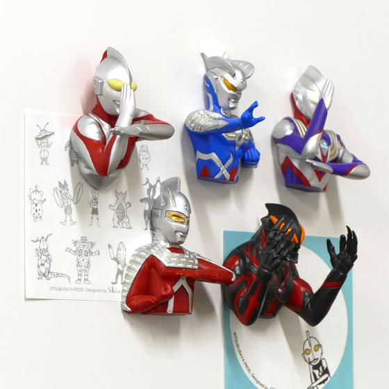 ウルトラマンフィギュアマグネット 全5種コンプリートセット 35011025