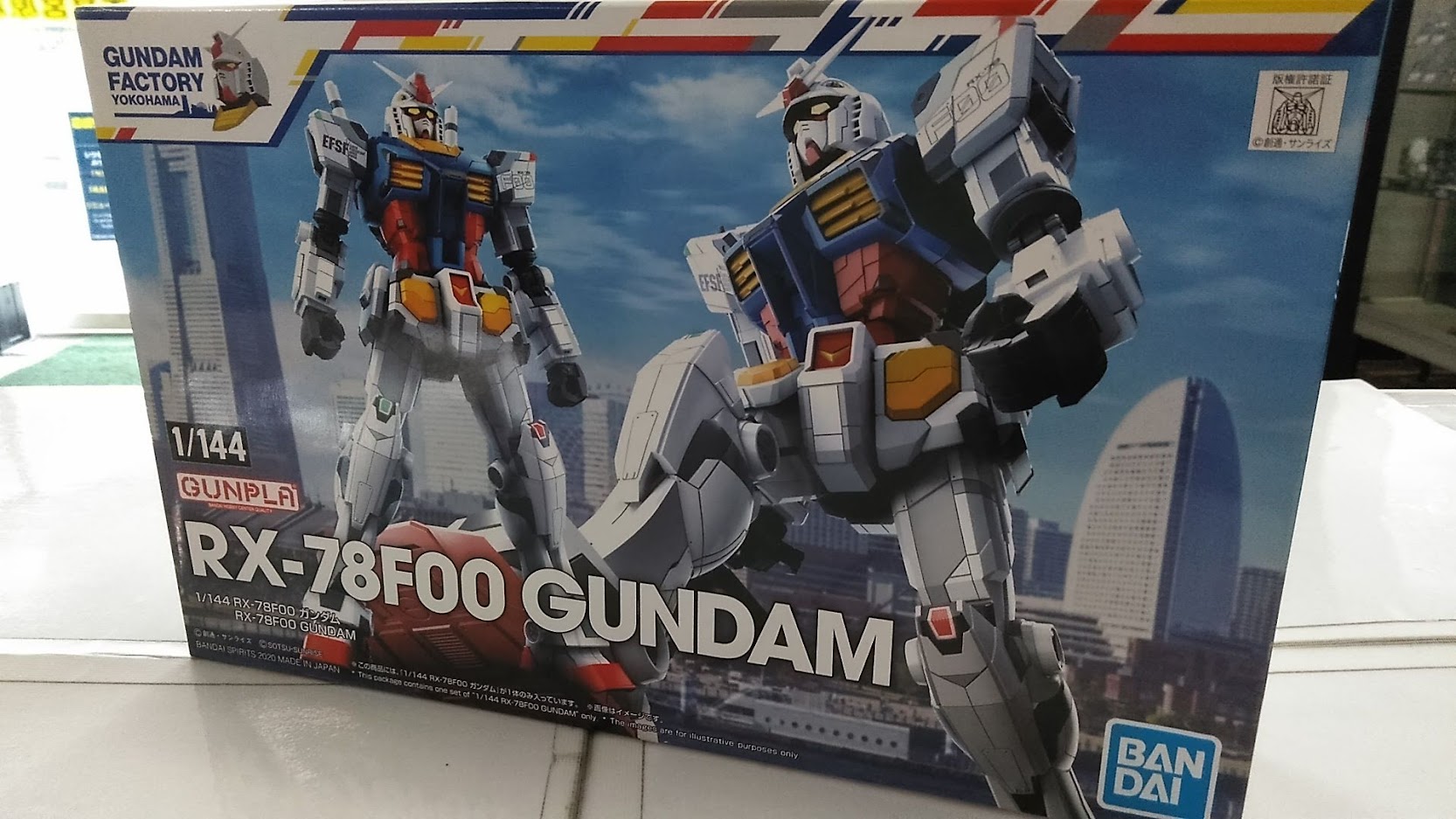 買取情報『ガンダムファクトリー横浜限定 ガンプラ1/144 ​RX-78F00