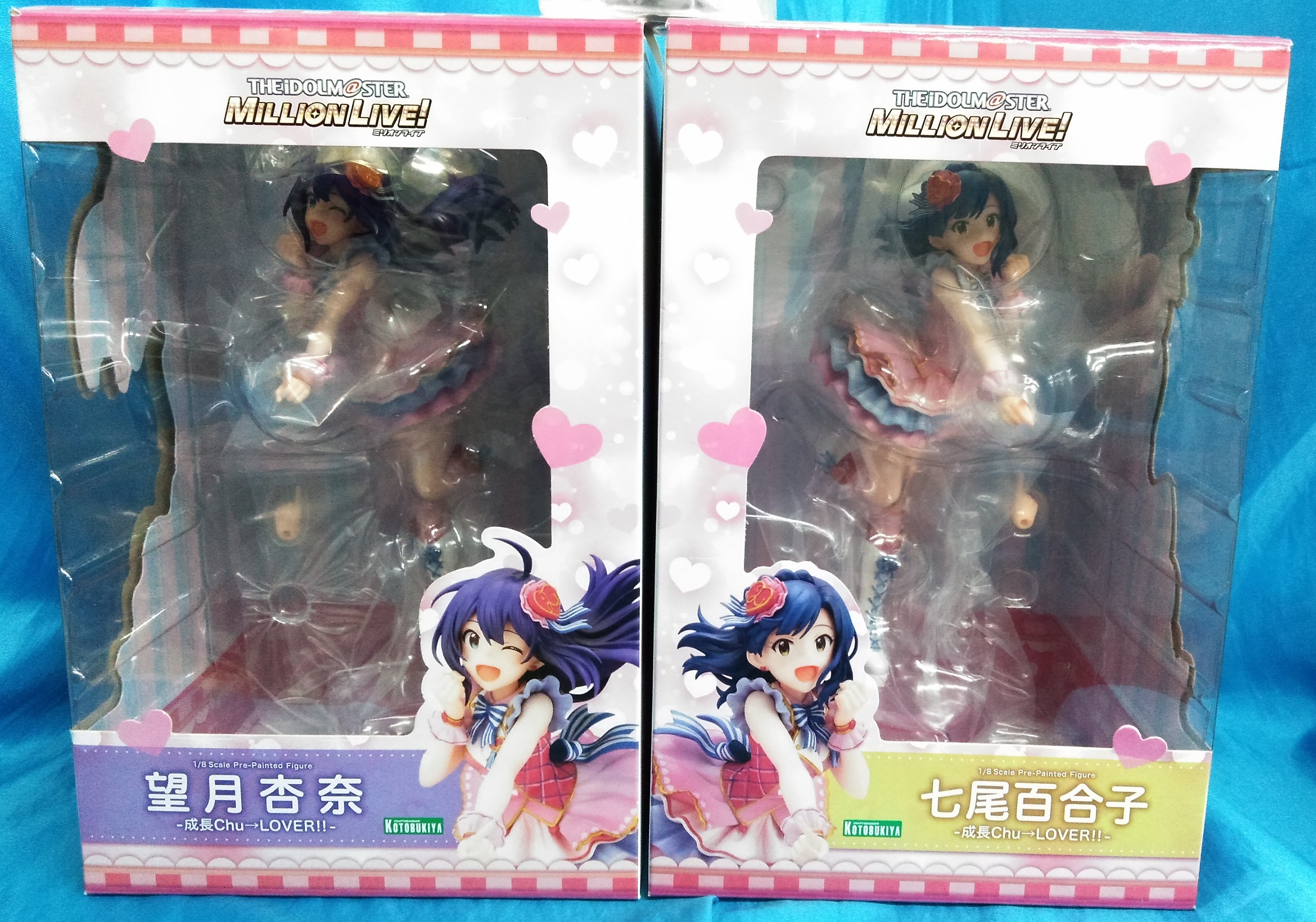 買取情報『KOTOBUKIYA 望月杏奈/七尾百合子 ​-成長Chu→LOVER!!- ​1/8