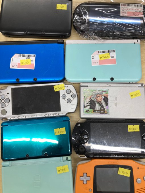 レトロゲーム各種 ジャンク3DSLLなど300~900円で品出し中です