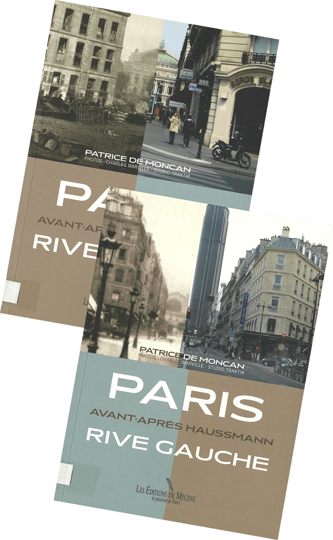 オスマン前後のパリ右岸』『オスマン前後のパリ左岸』｜注目の一冊