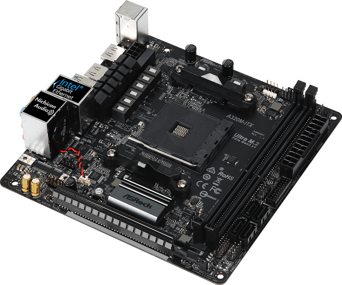 Asrock A320M-ITX - Motherboard Specifications On MotherboardDB