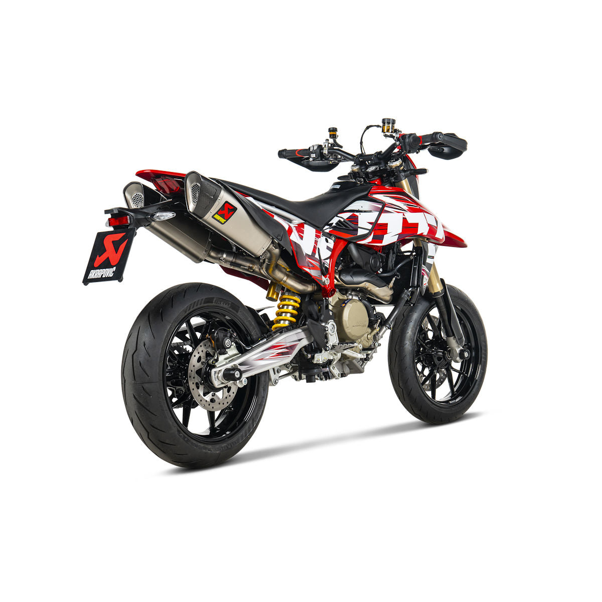 Akrapovic - Akrapovic Slip-On Exhaust For Ducati Hypermotard 698