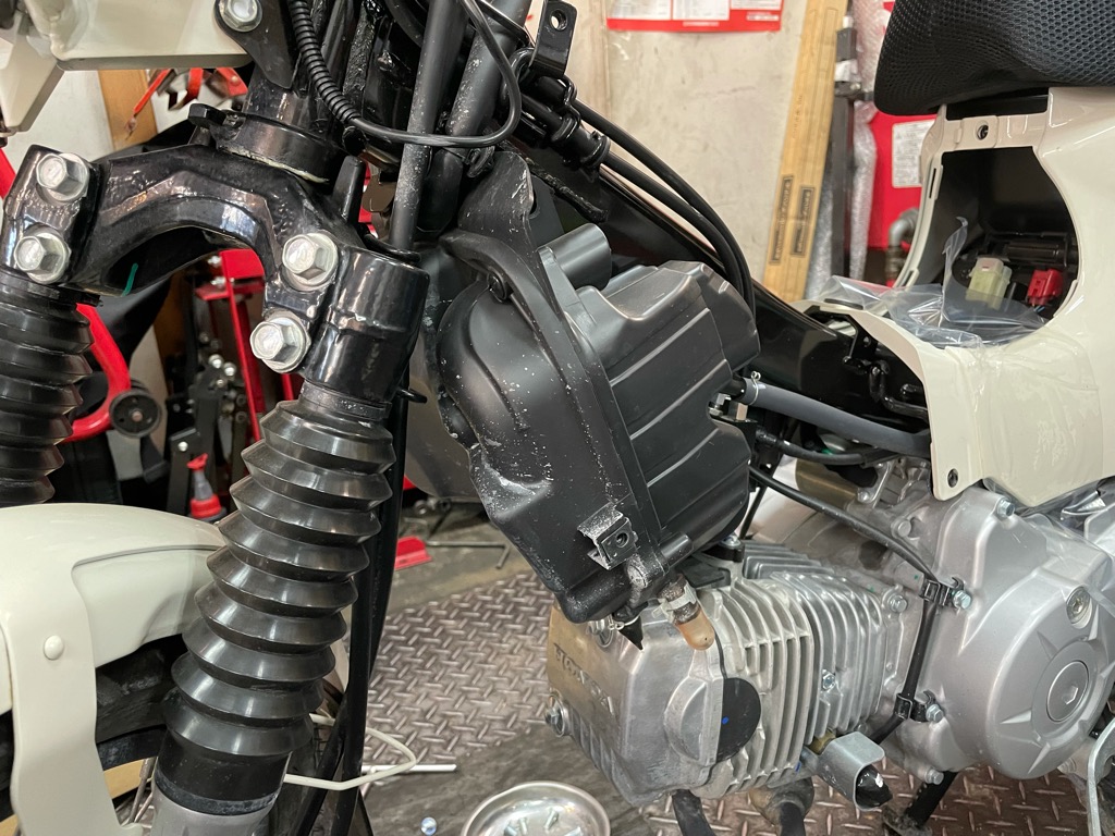 BRDのスーパーエアBOXを取り付けました | もっとクロスカブ！