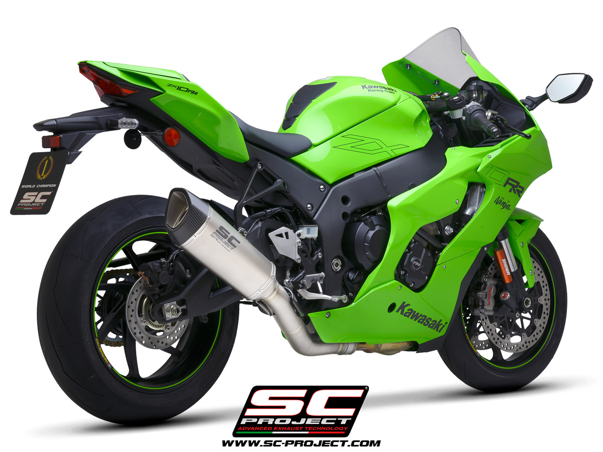 ZX10R SC PROJECT SC1Rスリップオン(2021-2025) Motovation USA > EXHAUST & PERFORMANCE > SC1-R Exhaust by SC-Project
