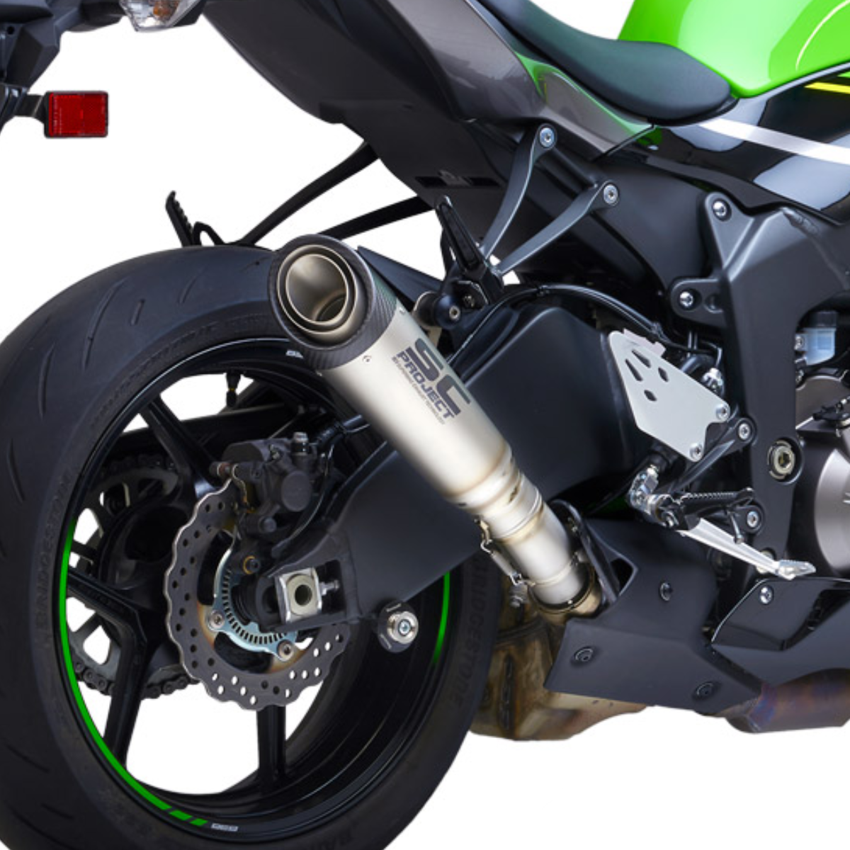 パーツ SC PROJECT SC Project CR-T Slip-on Exhaust: Kawasaki Ninja ZX-6R 636 '19+