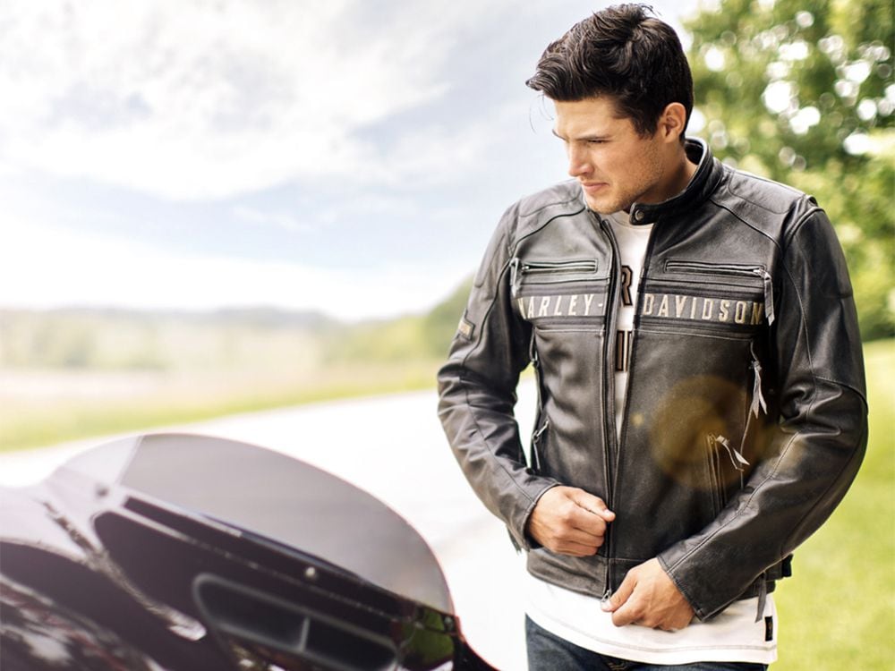 Harley-Davidson Passing Link Leather Jacket | Motorcycle Cruiser
