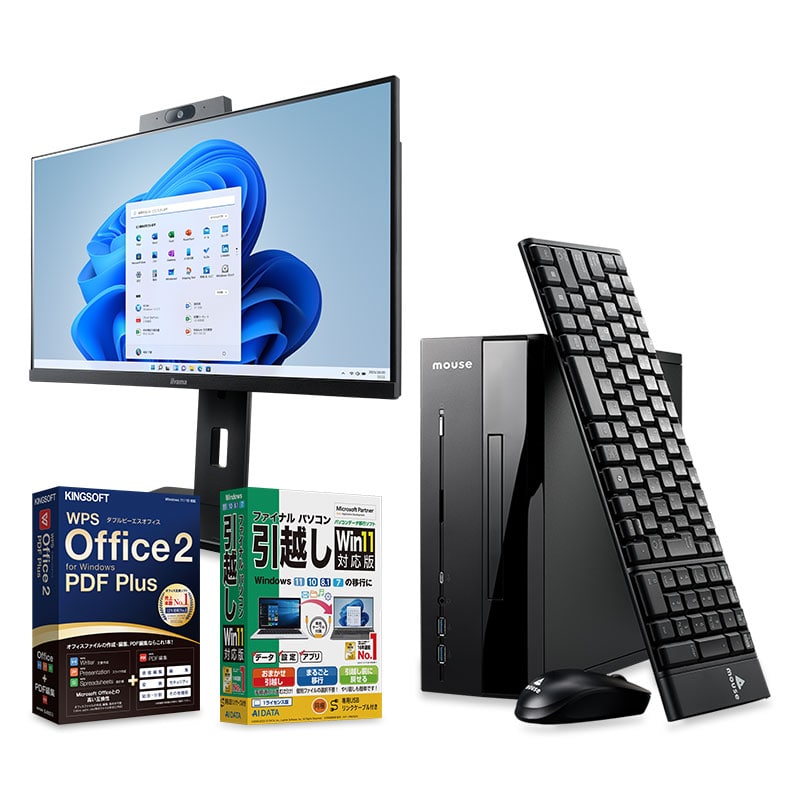 mouse SH-A5A01（Windows11買い替え応援モデル）│デスクトップ