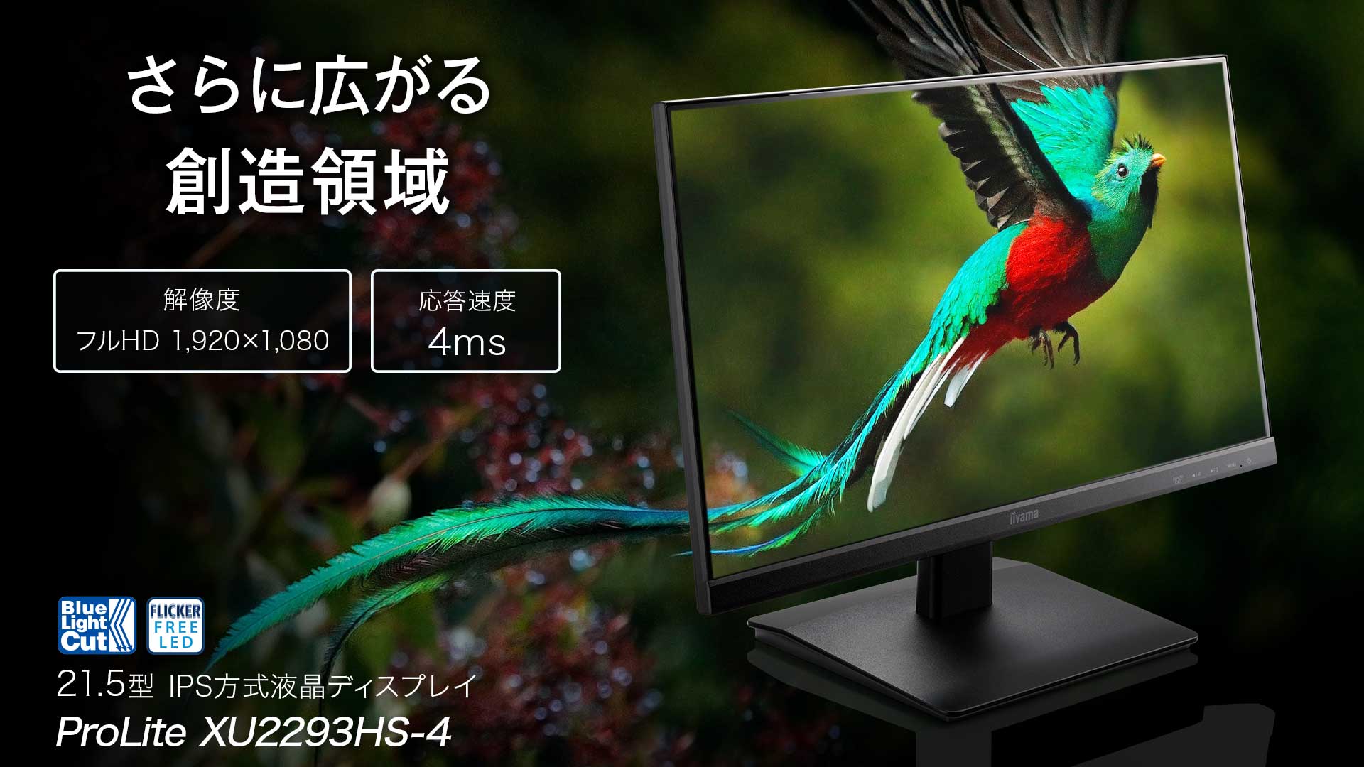ProLite XU2293HS-4│iiyama│BTOパソコン・PC通販ショップのマウス
