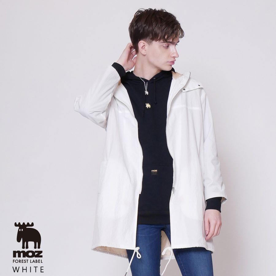 moz FOREST LABEL オーバーサイズマウンテンパーカー
