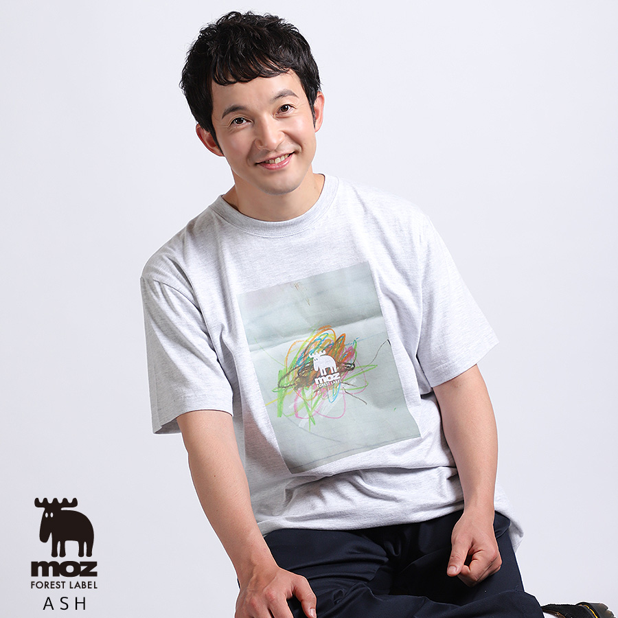 浅利陽介×moz FOREST LABEL コラボ 半袖Tシャツ TYPE-A