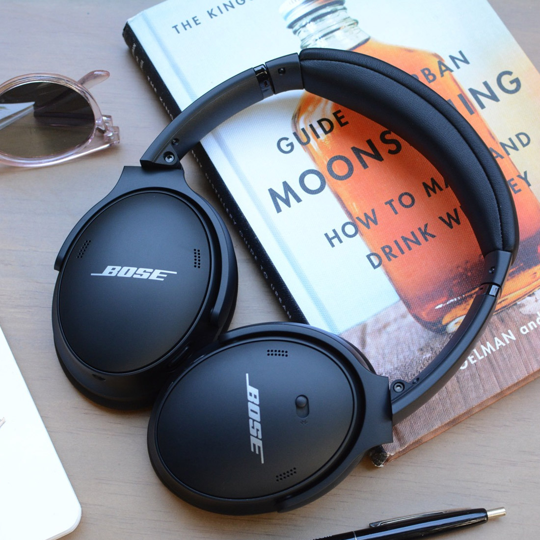 Bose QuietComfort 45 Wireless Noise Cancelling Headphones - Black