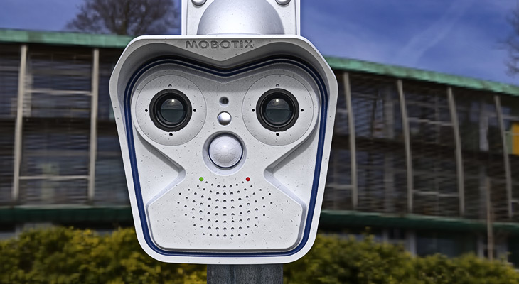 MOBOTIX M16 AllroundDual 2×4 MP Outdoor IP Camera