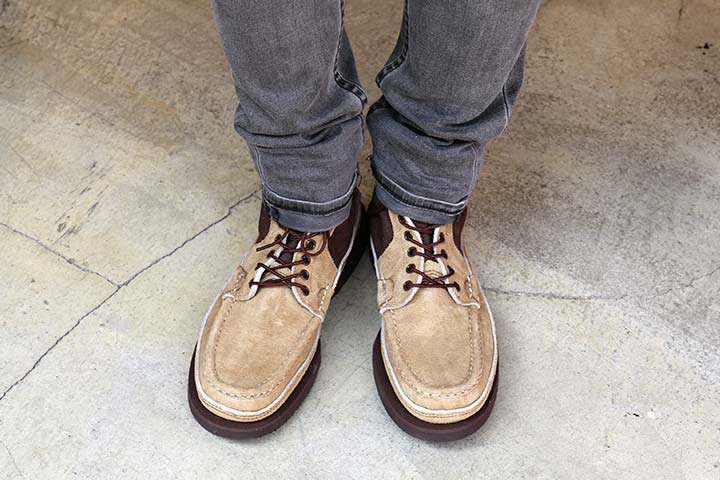 RASSELL MOCCASIN SAFARI サファリ ベージュ スエード The Safari