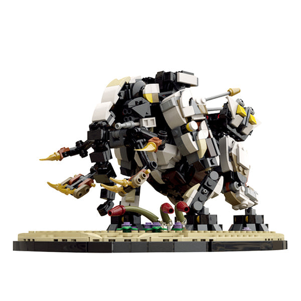 MOC-125382 Horizon Forbidden West Tremortusk with Stand– MOC Brick