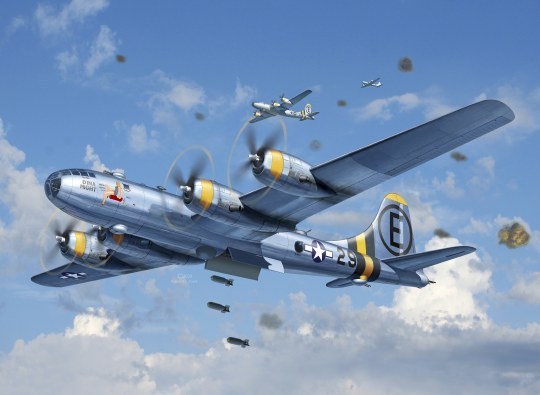 B-29 Super Fortress Platinum Edition 1/48 - Modelbouwenzo.nl