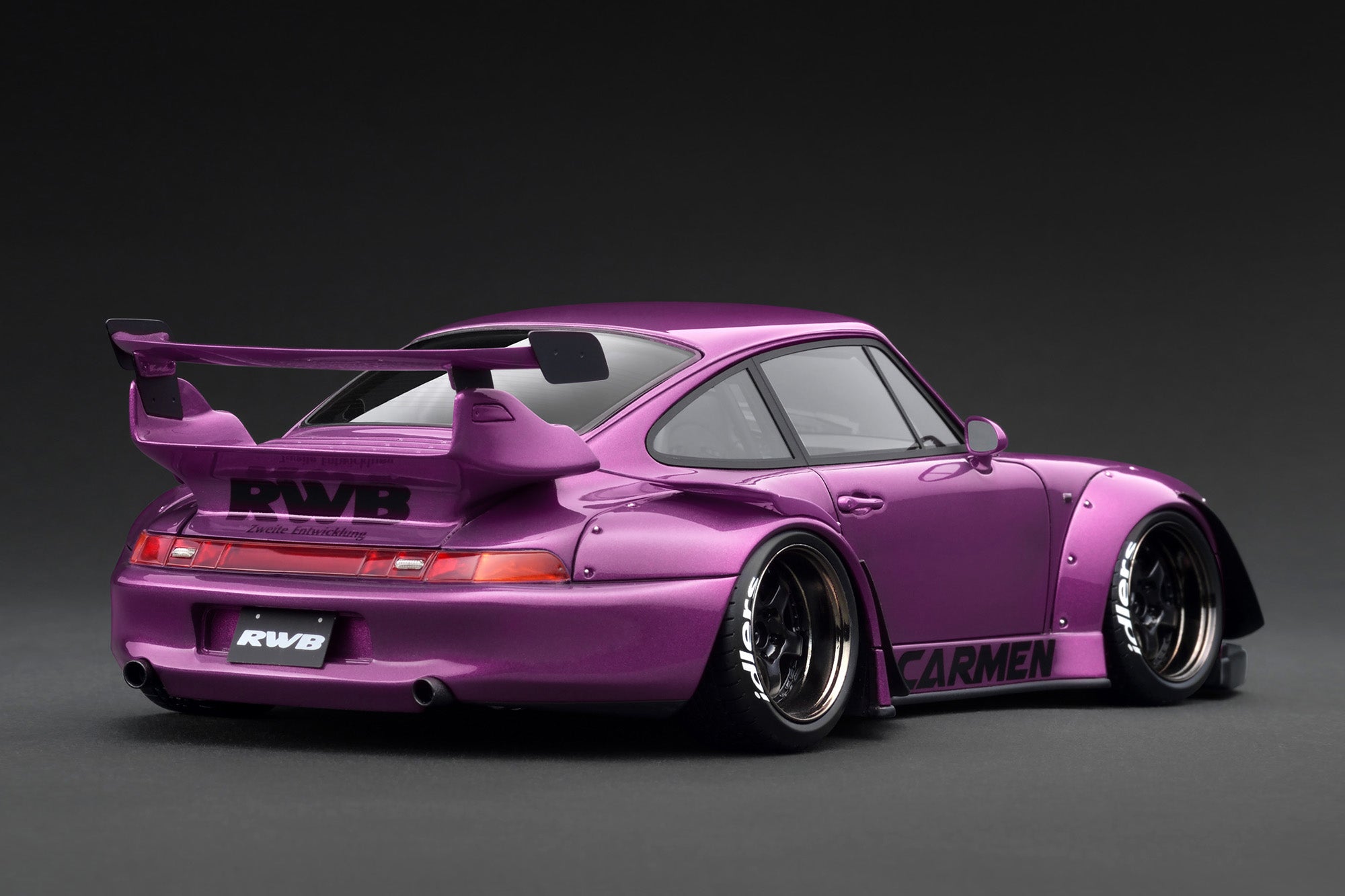Ignition Model 1:18 Porsche 993 in Purple Metallic – Model Cars