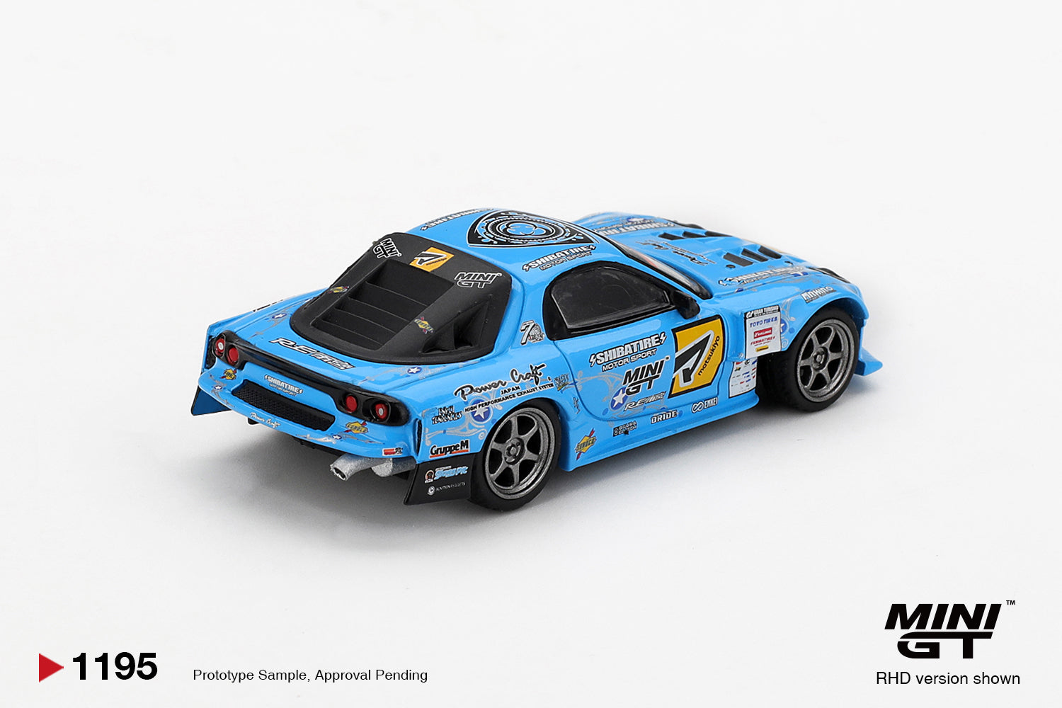 PREORDER* MINIGT 1:64 Mazda RX-7 RE-Amemiya 2025 D1GP in Blue