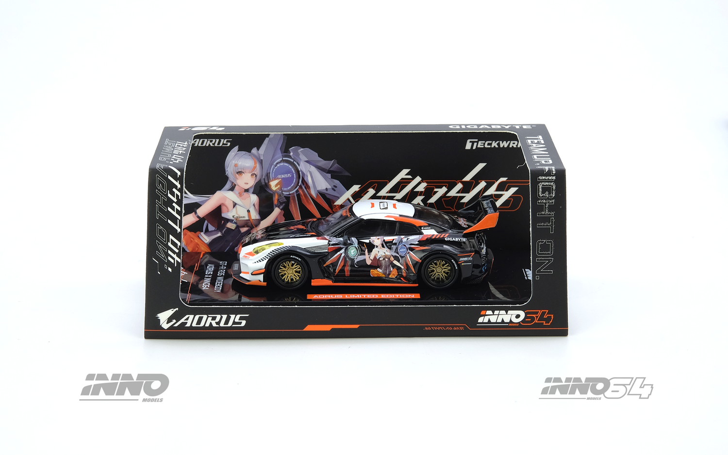 PREORDER* INNO64 1:64 Nissan GT-R R35 WIDEBODY AORUS X INNO64