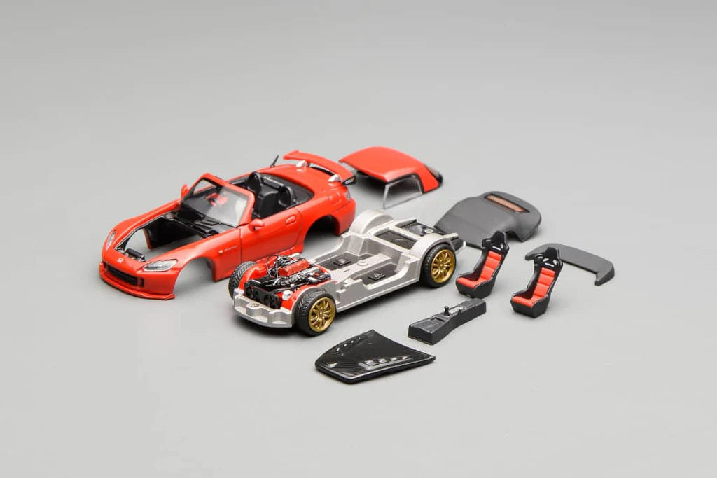 PREORDER* MotorHelix 1:64 Honda S2000 MUGEN New Formula in Red