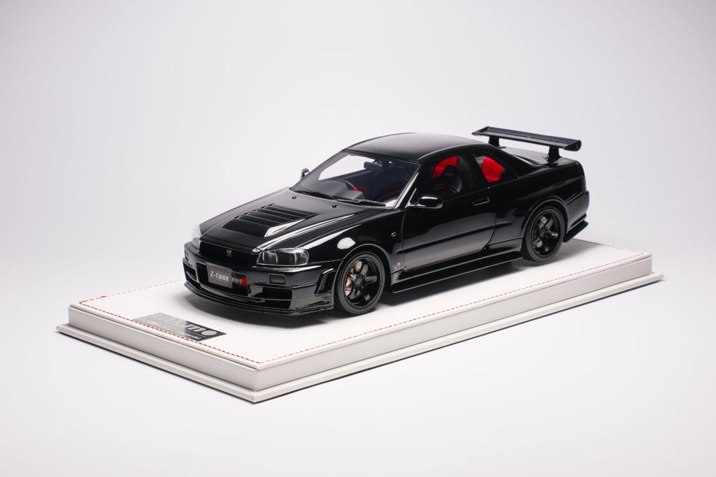 One Model 1:18 Nissan Skyline R34 Z-Tune in Black Pearl – Model