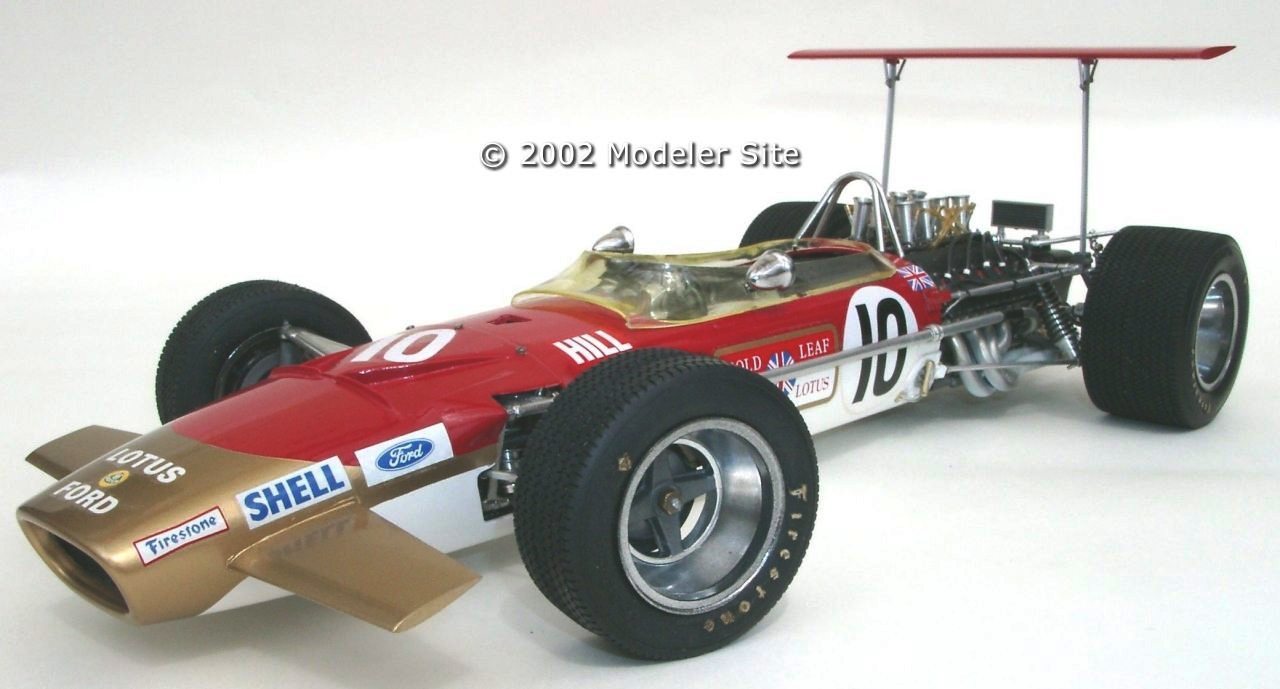 Lotus 49B Ford F1 Tamiya, 1/12 scale - 1/12 Scale Formula One