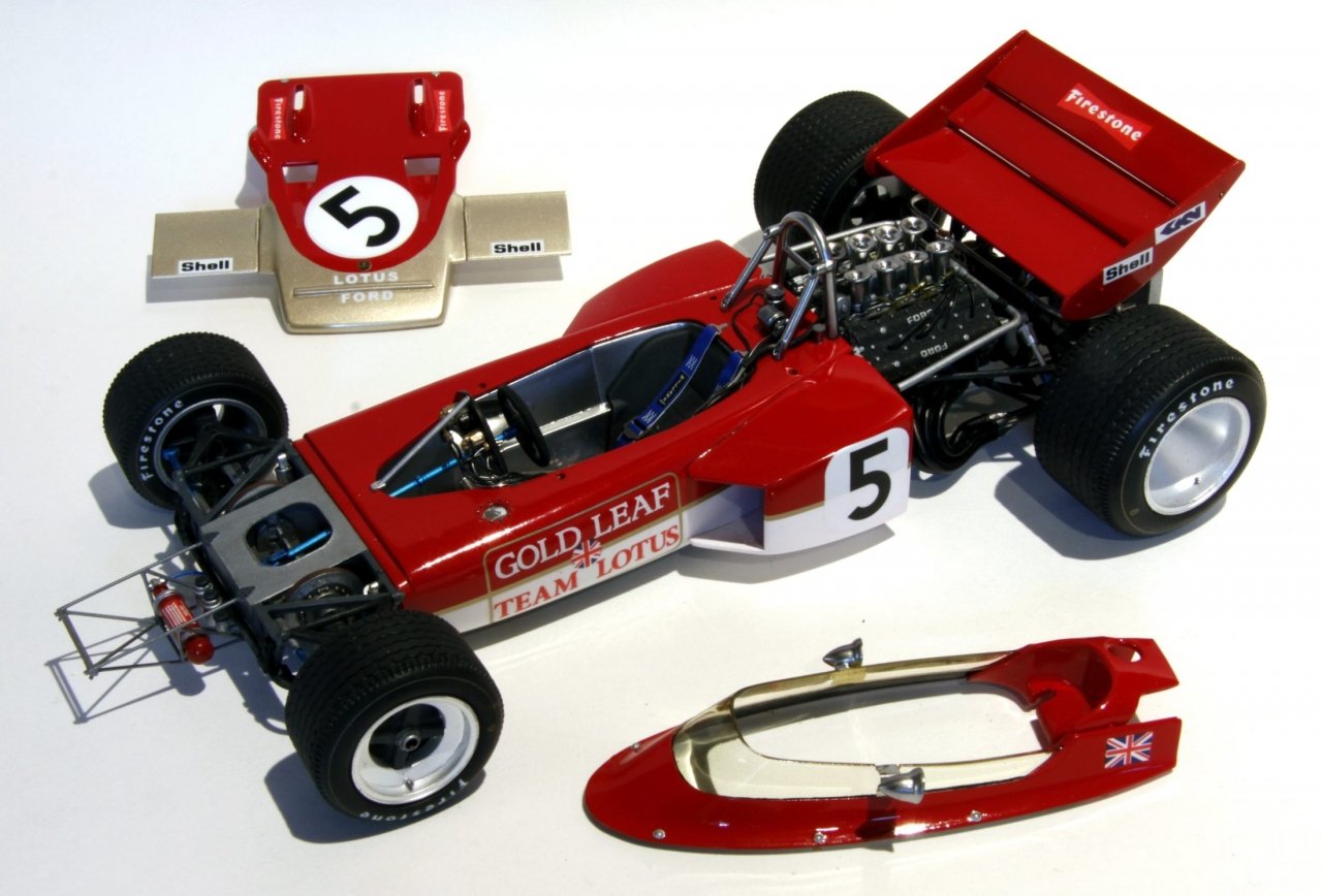Ebbro Lotus 72C - Tamiya - 1/20 scale - 1/20 Scale Cars