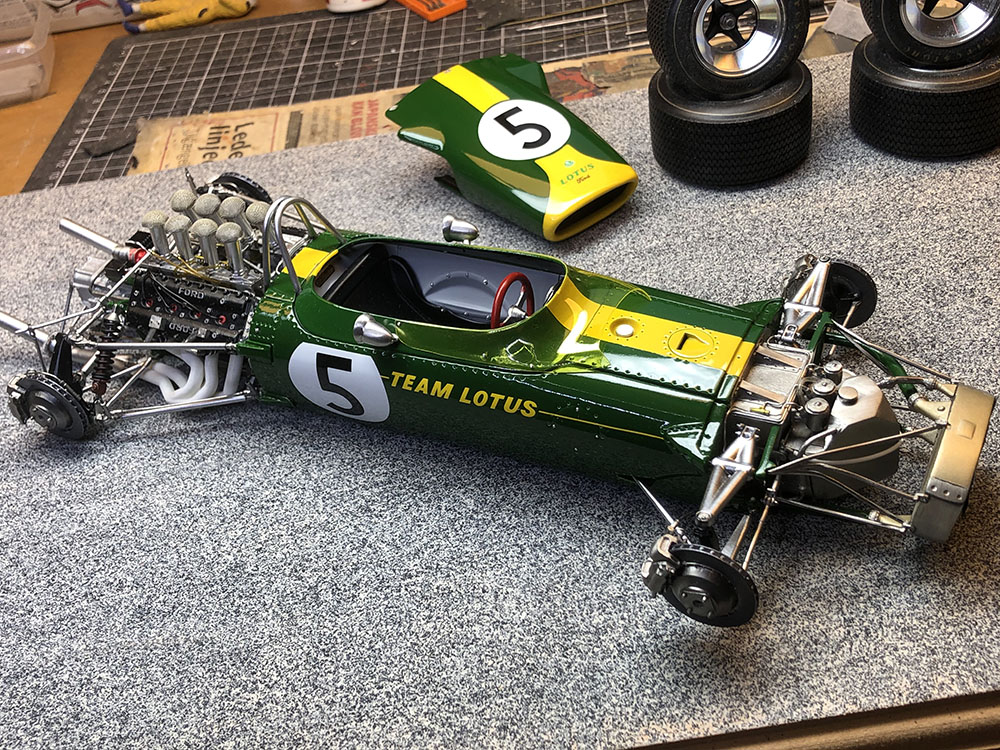 1/12scale LOTUS 49/Tyrrell 006 built by Allan Nielsen