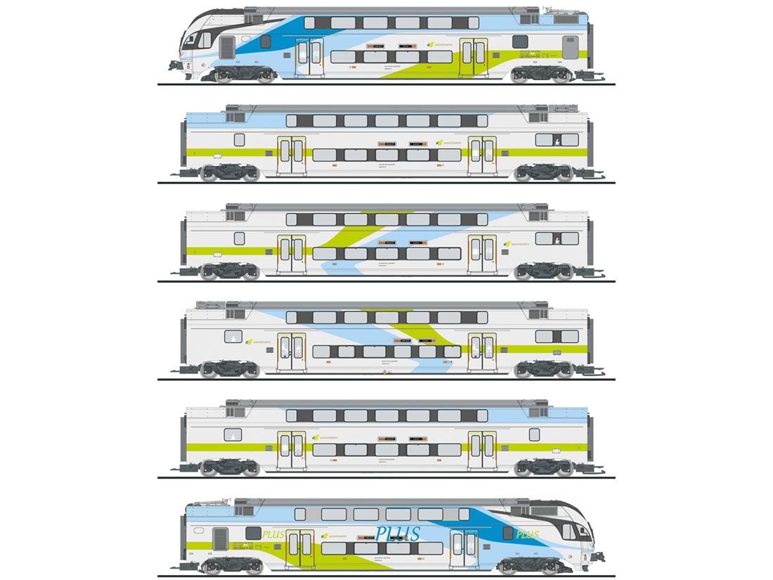 electric train KISS WESTbahn | HO gauge