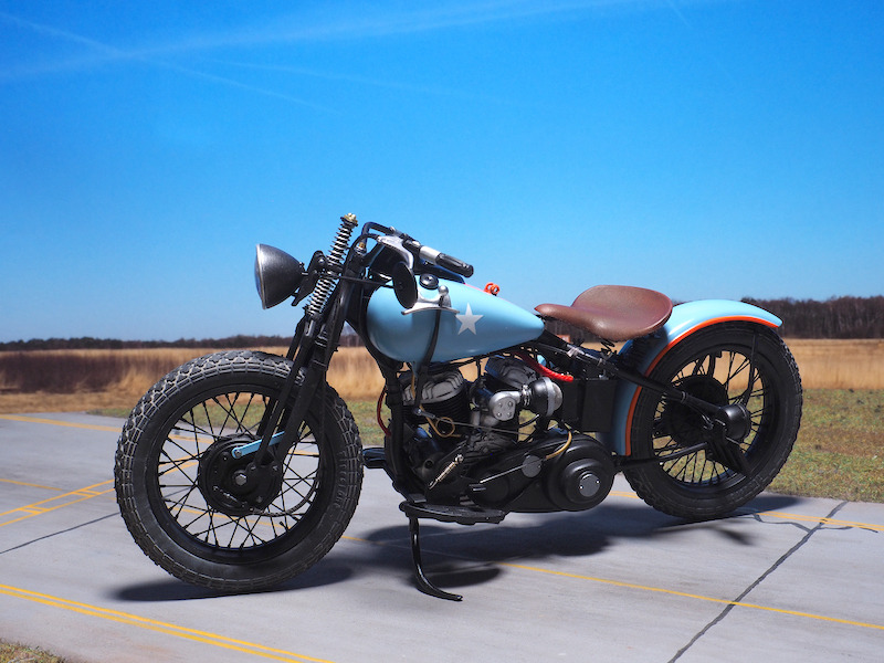 Harley-Davidson WLA 750, Italeri 1:9 von Benedikt Decker