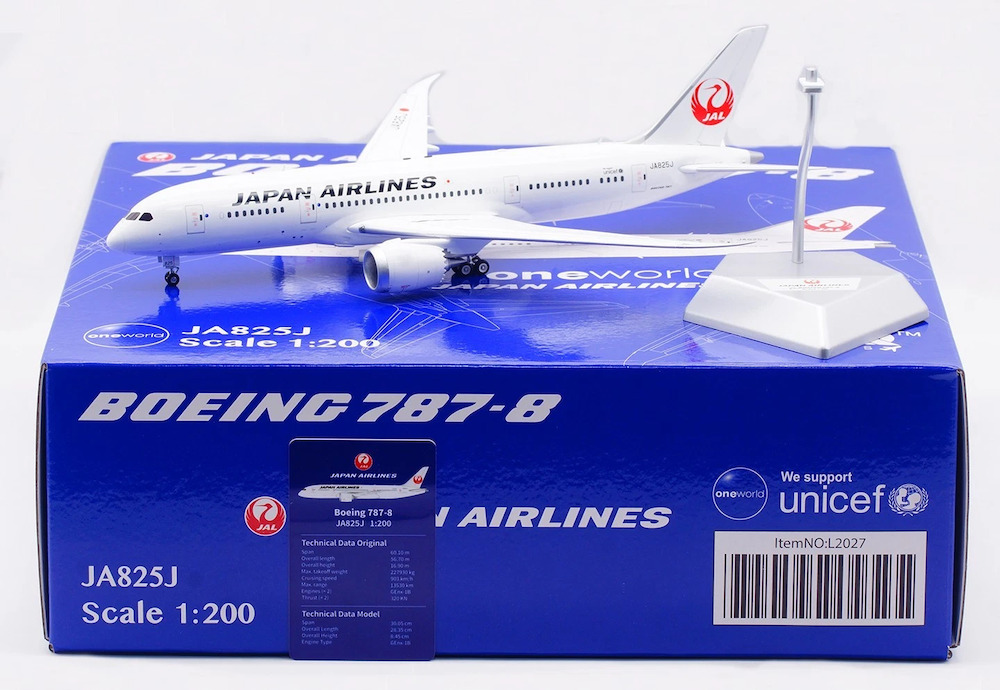 Boeing 787-8 Dreamliner JAL Japan Airlines | Modelsnavigator.com