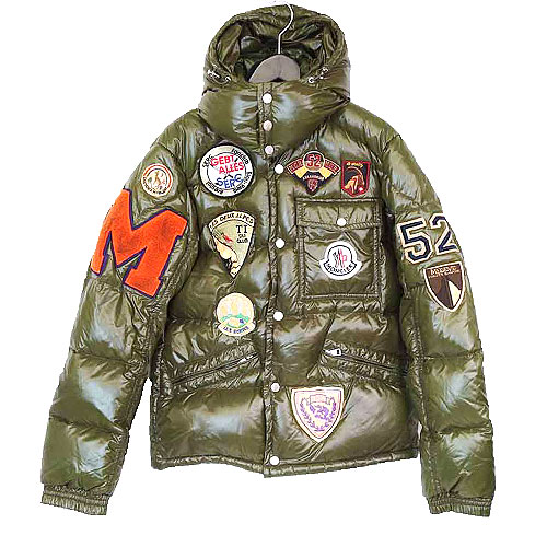 買取実績】モンクレール K2 SPECIAL フードダウンジャケット カーキ