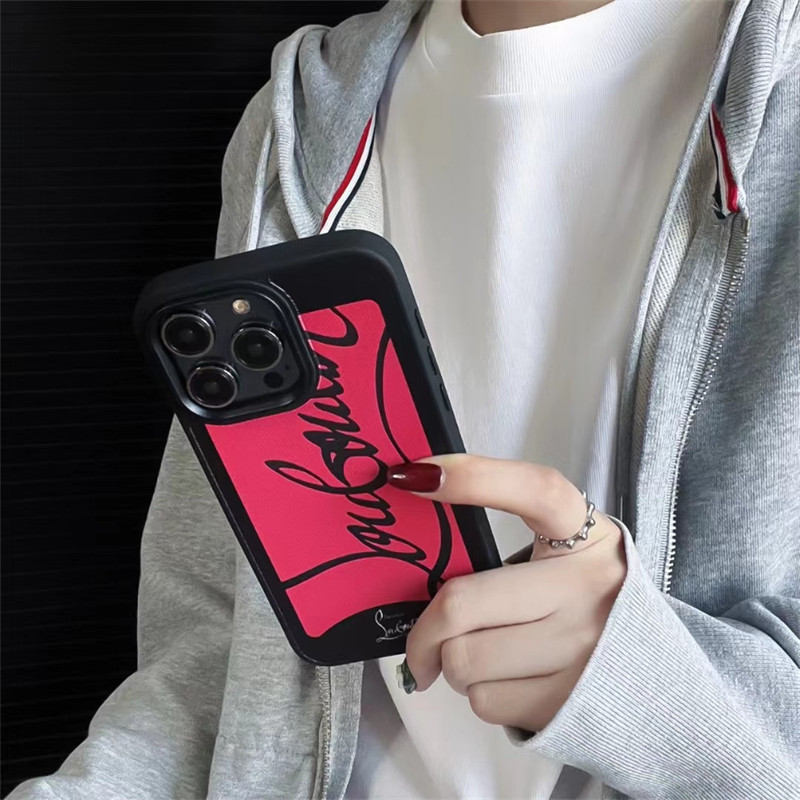 ルブタン iphone17/16proケース ペア christian louboutin iphone15