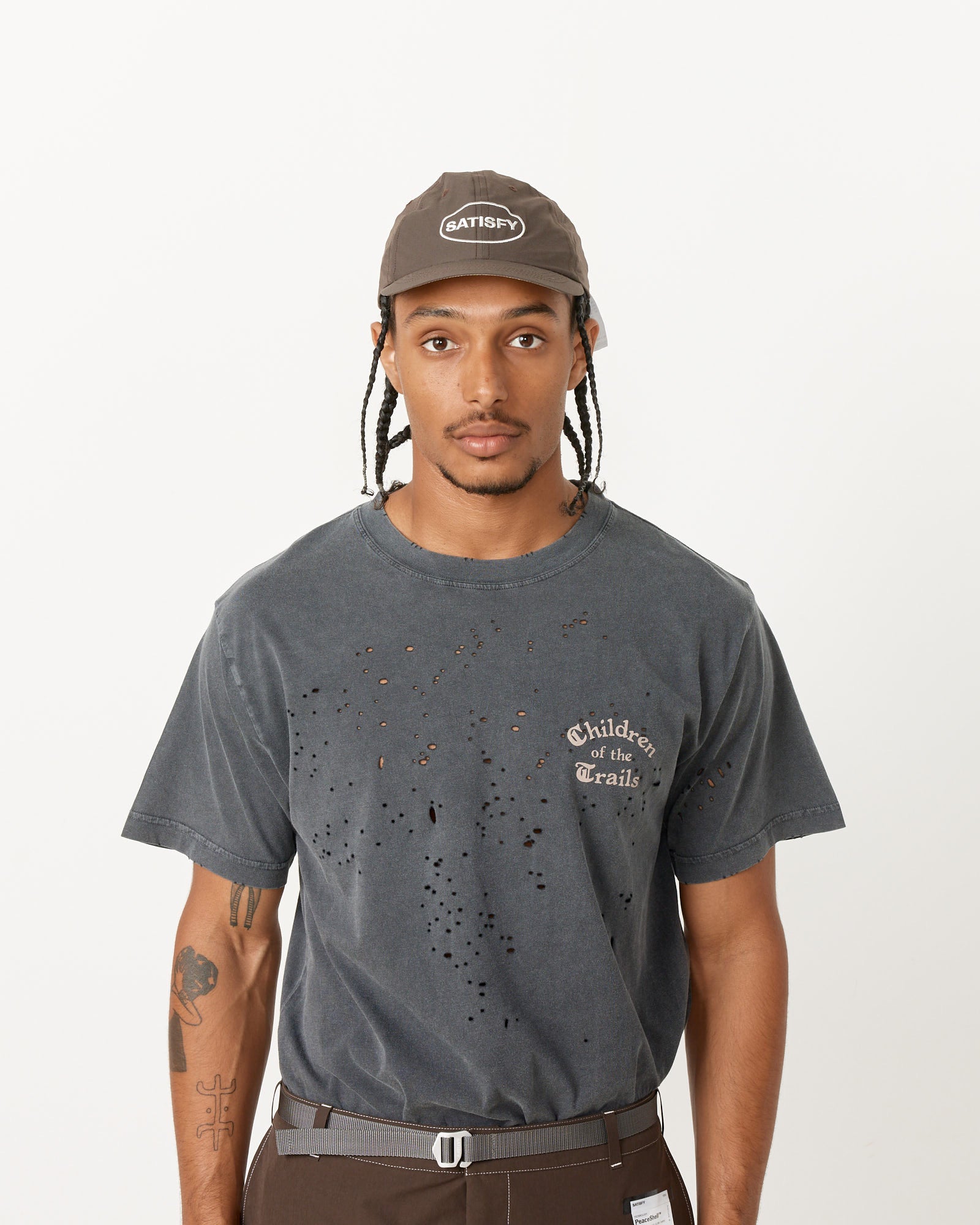 PeaceShell Running Cap in Brown