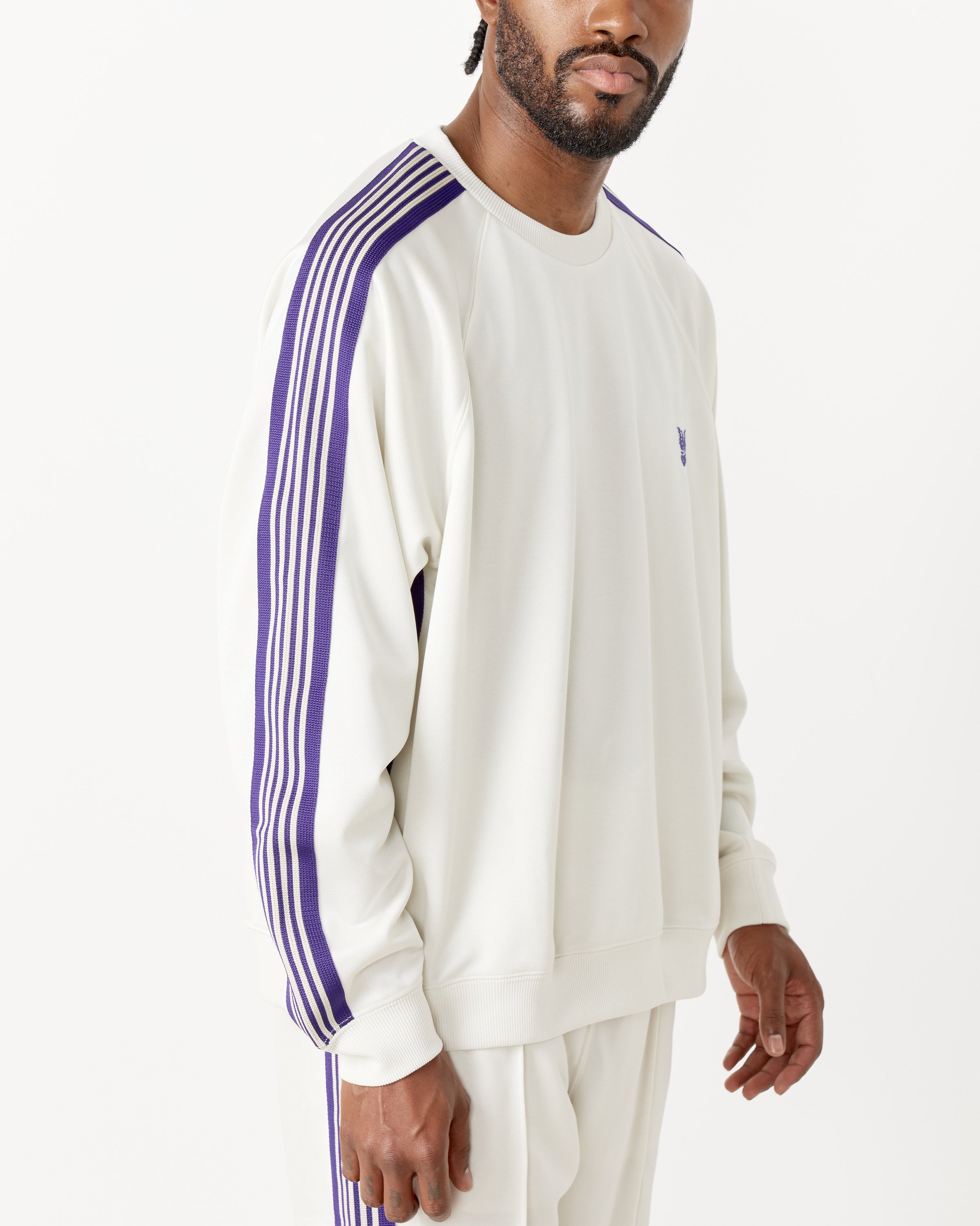 Poly Smooth Track Crew Neck