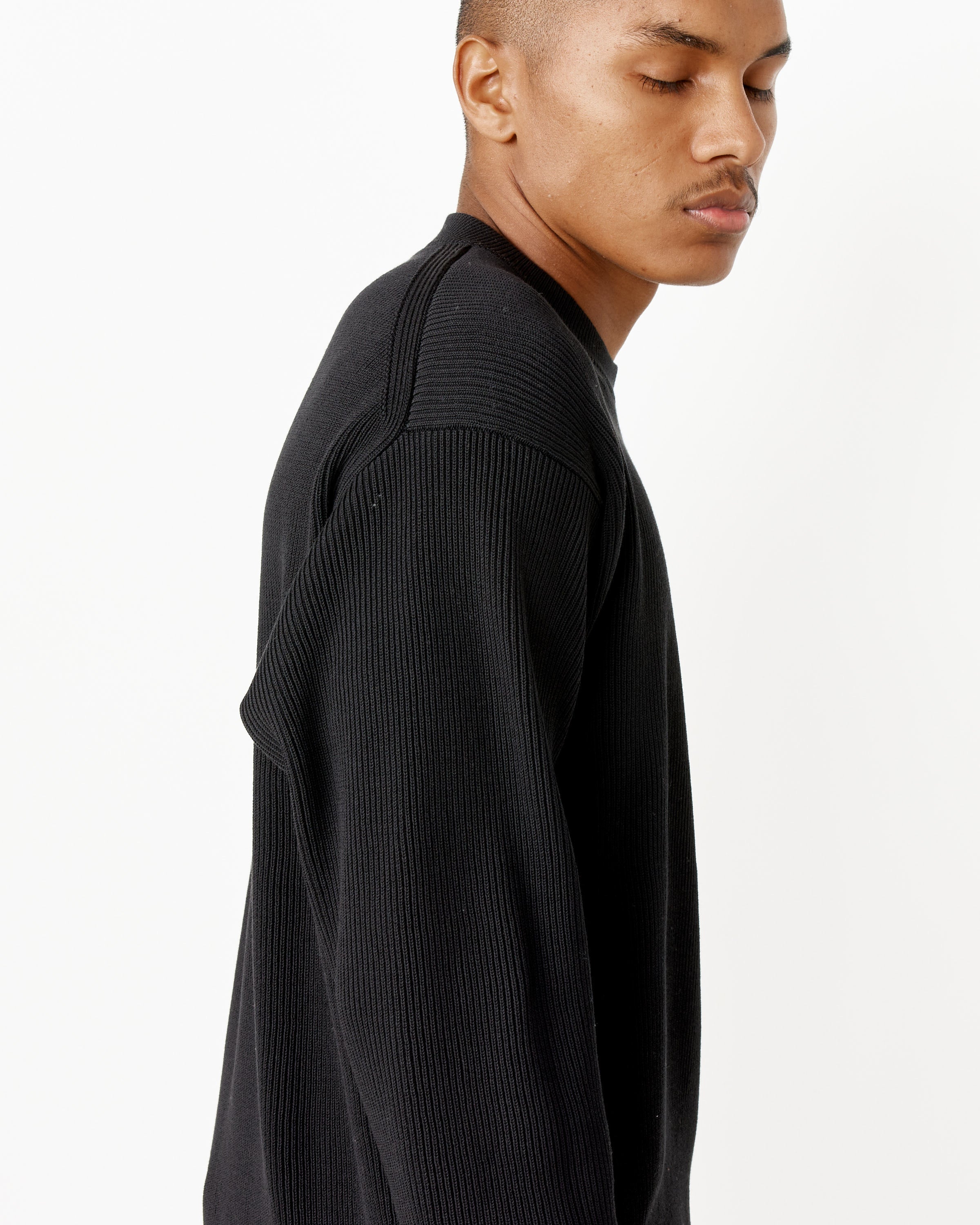 Super Hard Twist Rib Knit Pullover