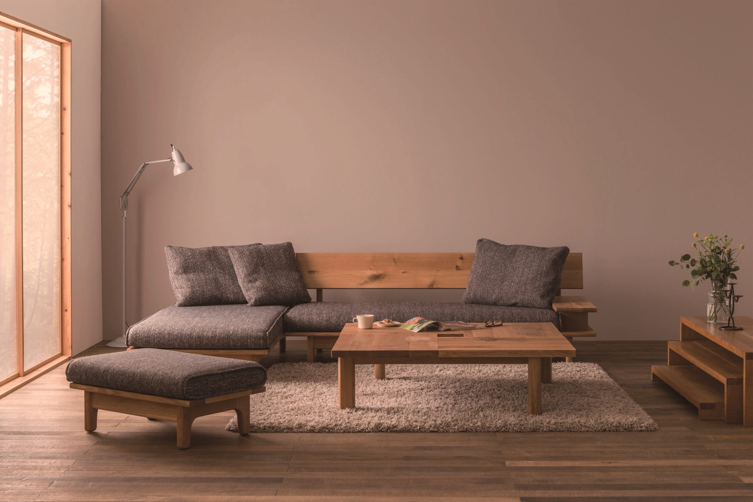 飛騨産業「森のことば」カウチソファ2点セット – 木匠舘マイドゥ