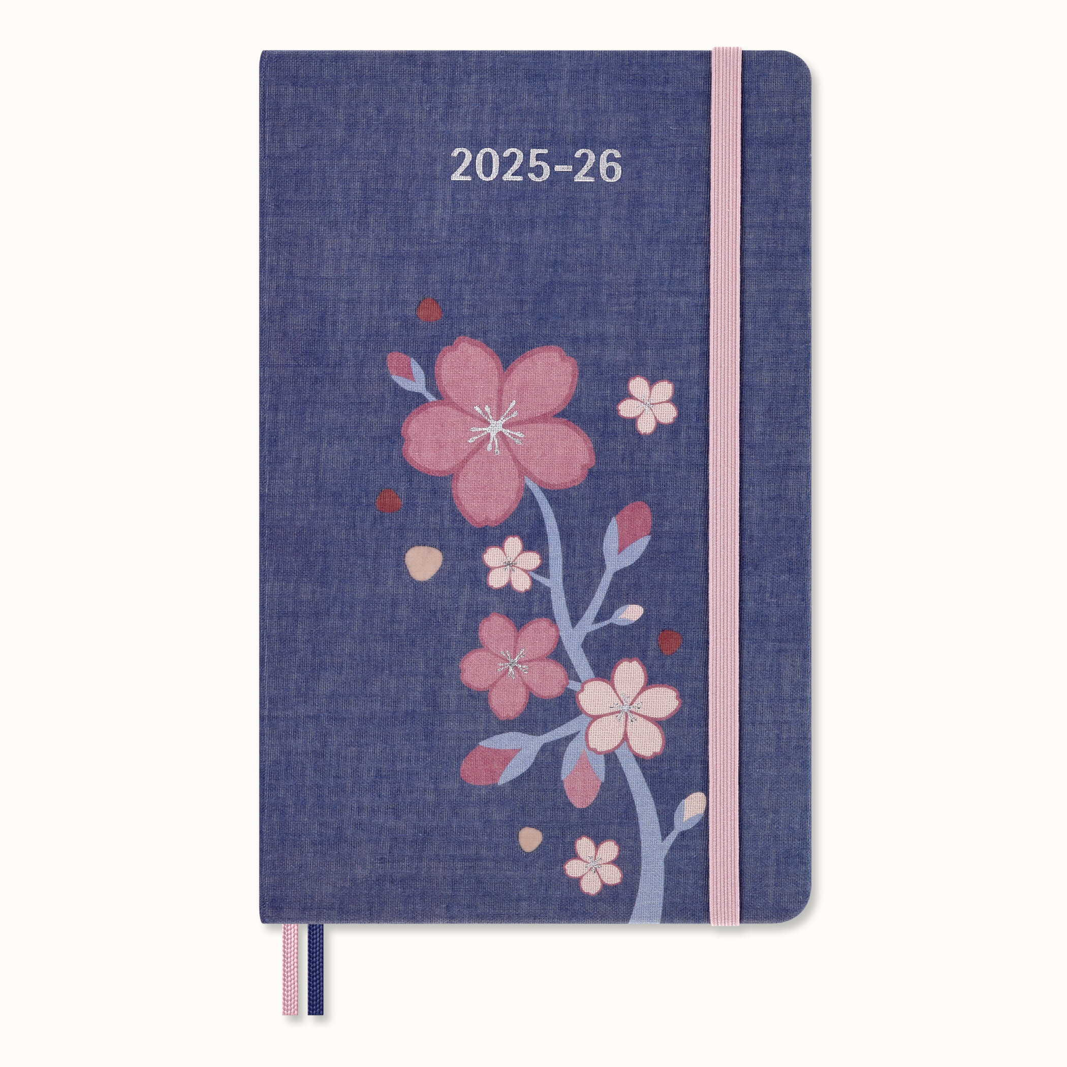Sakura 18-Month Planner 2025-2026 Large, Weekly, Fabric Hard Cover