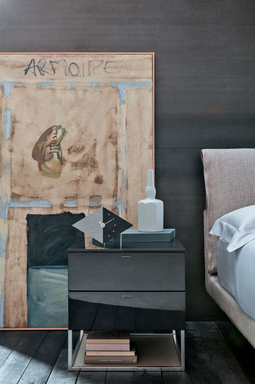 Modern wood chests of drawers and bedside tables - 909 - Molteni&C