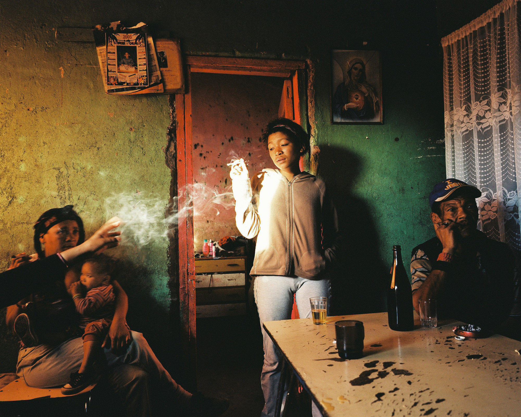 Mikhael Subotzky. The Mallies Household, Rustdene Township