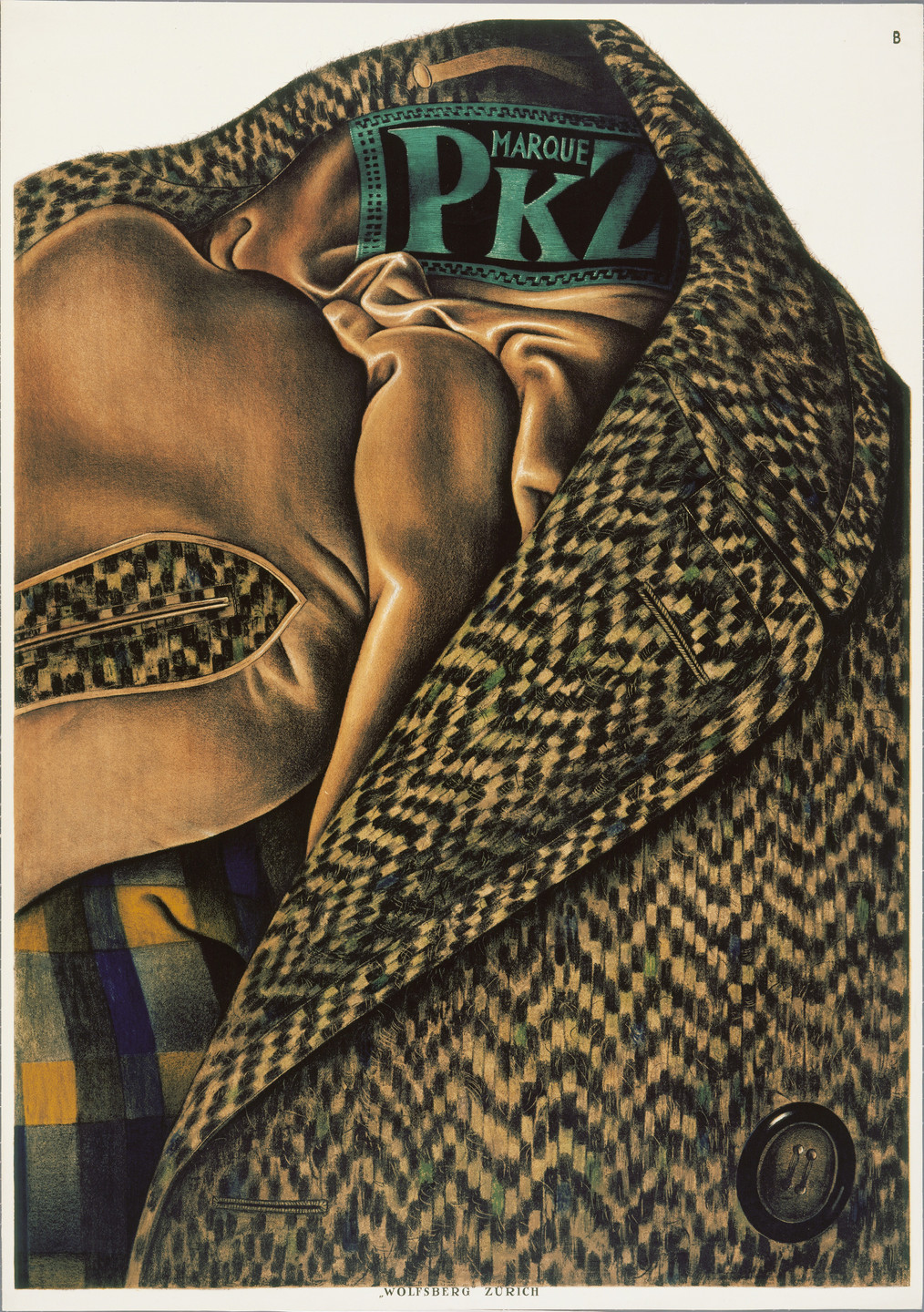 Otto Baumberger. Marque PKZ (Poster for the Swiss clothing company