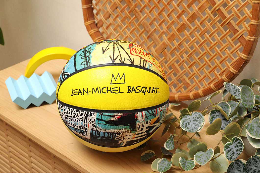 バスキア Bird on Money バスケットボール(バスキア バスケットボール