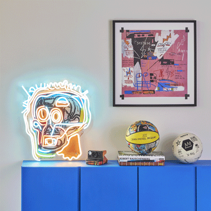 バスキア Head ネオンサイン(Head)：ポスター & アーティスト