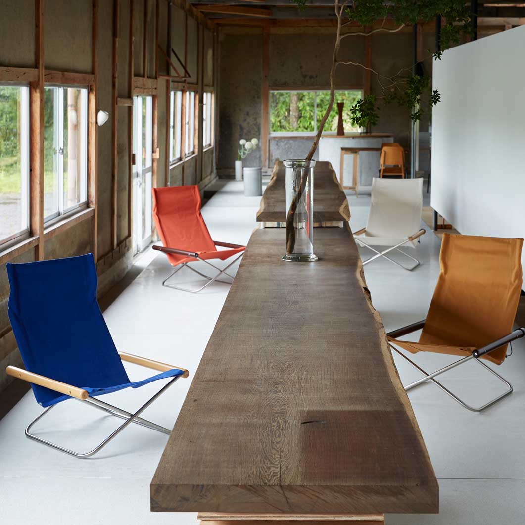 Nychair X ナチュラル／レンガ(ナチュラル／レンガ)：ホーム