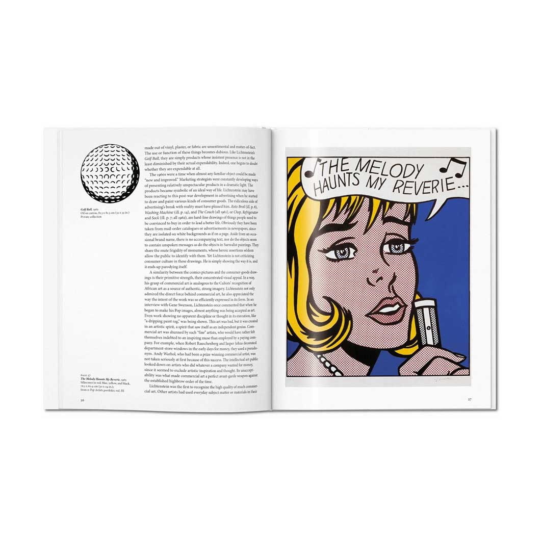 Lichtenstein ハードカバー：ブック