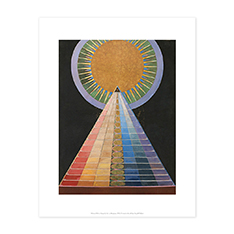 ヒルマ・アフ・クリント：Group X, No.1, Altarpiece, 1915 ポスター