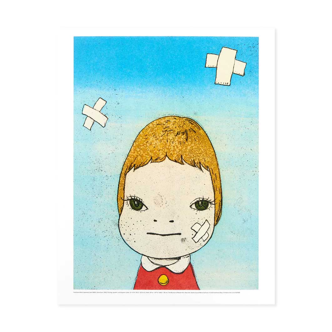 奈良美智：Green Eyes ポスター(Green Eyes ポスター)：ポスター