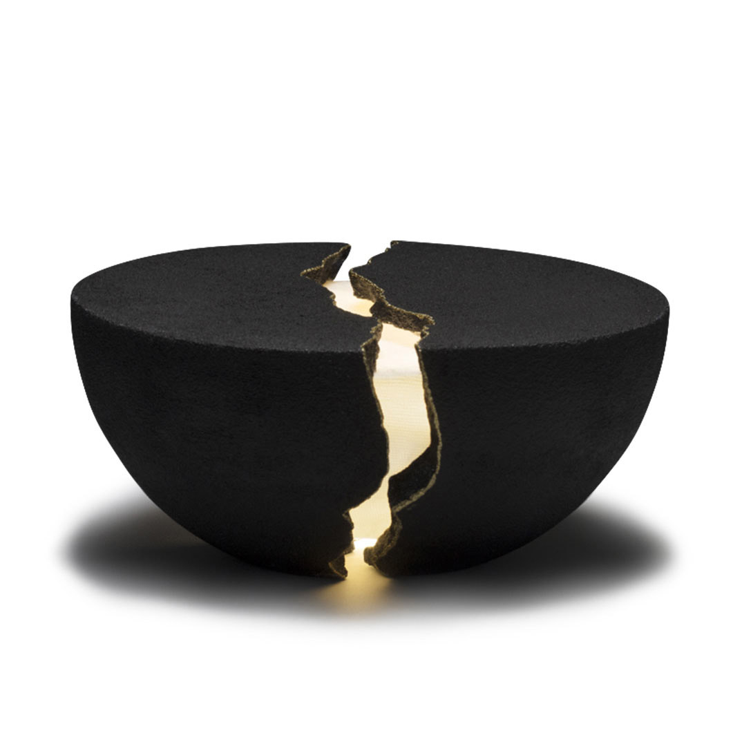 Teno ポータブルスピーカーLEDライト ブラック(ブラック)：テック