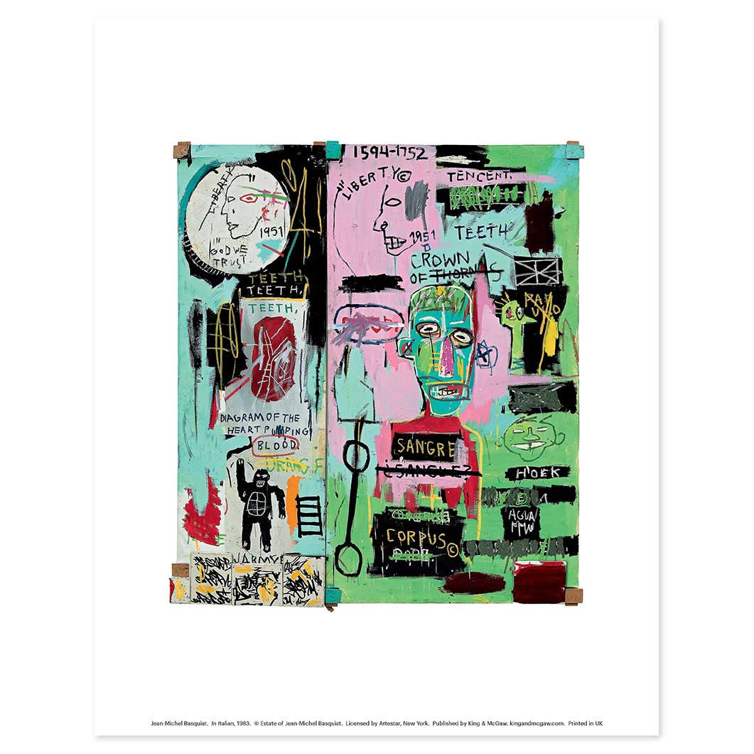 バスキア：In Italian ポスター(ポスター)：ポスター & アーティスト